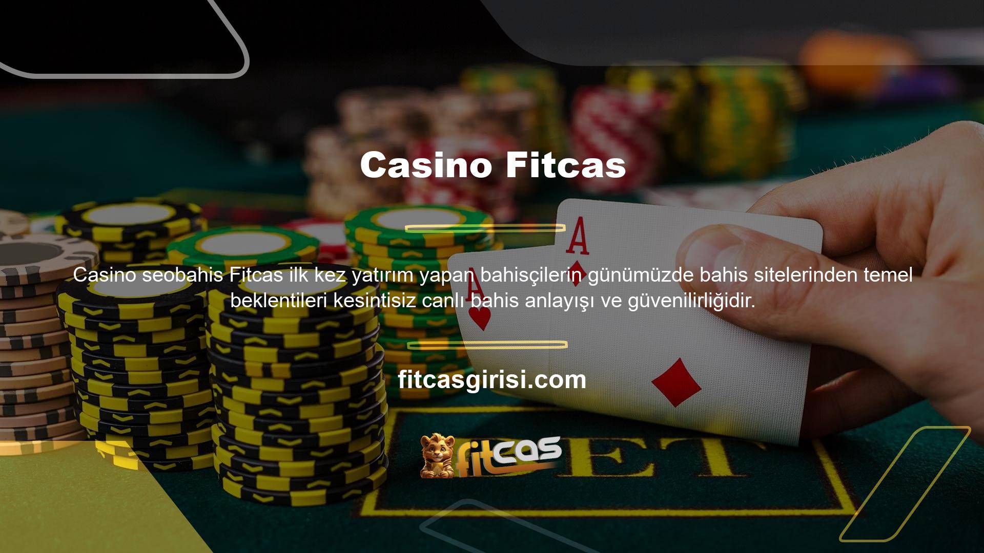 Pek çok casino sitesi, güvenilirlik nedenleriyle bu kanalda reklam verir, ancak bu siteler genellikle oyun deneyimine sahiptir ve Fitcas Entrance gibi casino pazarına uzun yıllardır hizmet vermektedir