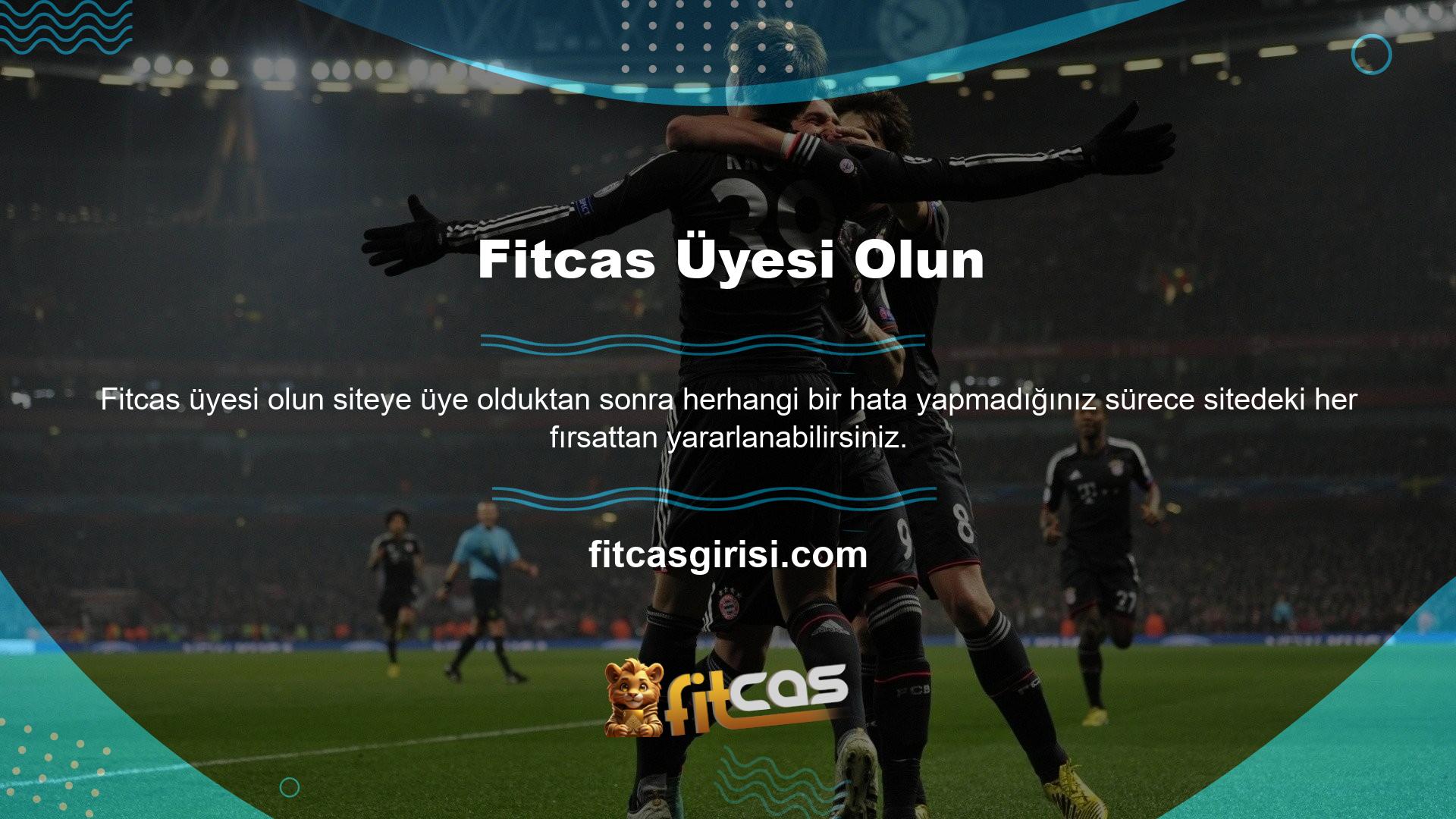 Sitedeki tüm bonusları alabilirsiniz
